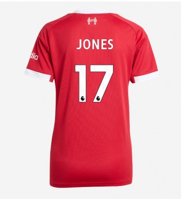Lacne Ženy Futbalové dres Liverpool Curtis Jones #17 2025-26 Krátky Rukáv - Domáci Lacne Ženy Futbalové dres Liverpool Curtis Jones #17 2025-26 Krátky Rukáv - Domáci